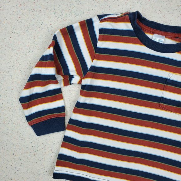 Y2k Old Navy Striped Shirt 4t - Picture 3 of 9